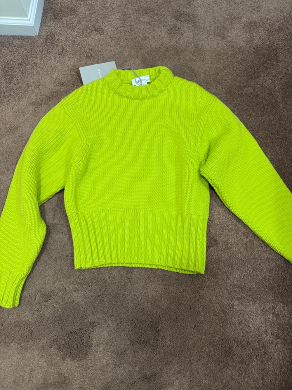 Brand new Alexander McQueen women sweater size L